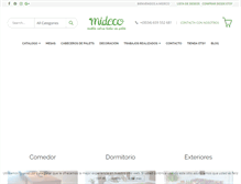 Tablet Screenshot of mideco.es
